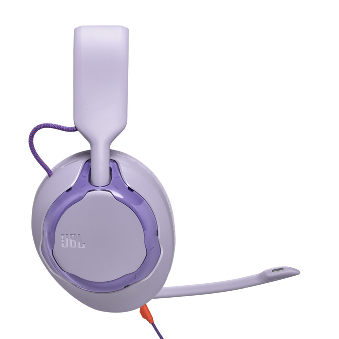 JBL Quantum 250 - Purple - Wired multiplatform gaming headset - Left image number null