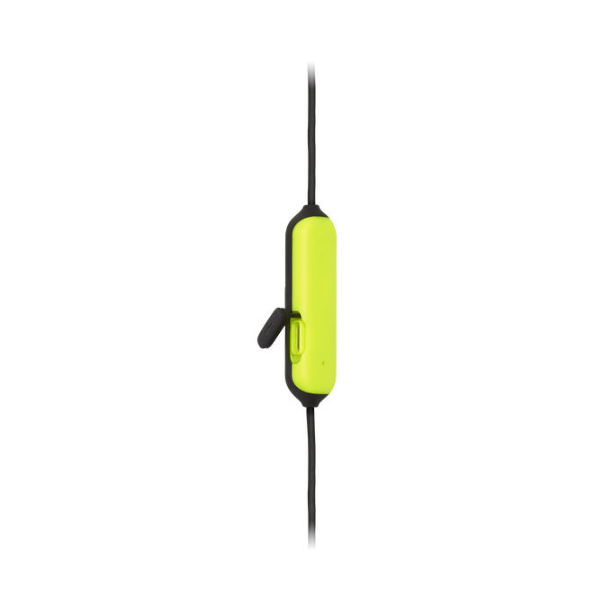 JBL Endurance RUNBT - Lime - Sweatproof Wireless In-Ear Sport Headphones - Detailshot 2 image number null