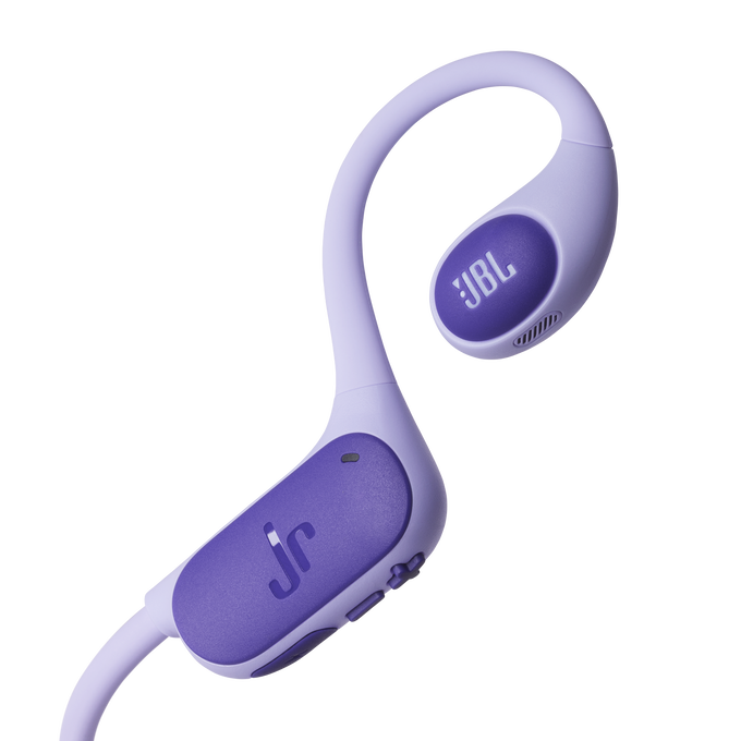 JBL Junior Free - Purple - Wireless open-ear kids headphone - Left image number null