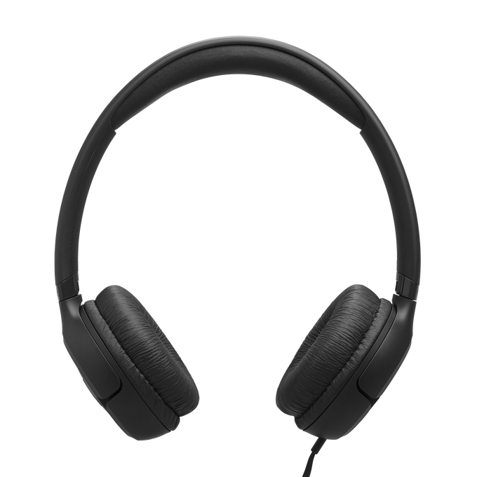 JBL Tune 530 Wired - Black - Wired on-ear headphones - Top image number null
