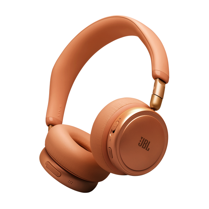 JBL Live 680NC - Orange - Wireless on-ear Noise Cancelling headphones - Hero image number null