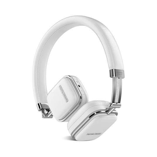 Soho Wireless - White - Premium, on-ear headset with simplified Bluetooth® connectivity. - Hero image number null