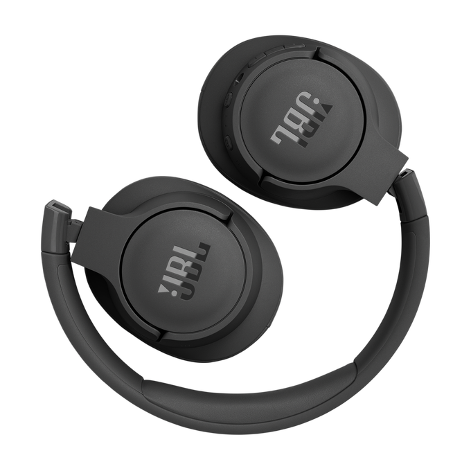 JBL Tune 777NC - Black-Z - Adaptive Noise Cancelling Wireless Over-Ear Headphones - Detailshot 4 image number null