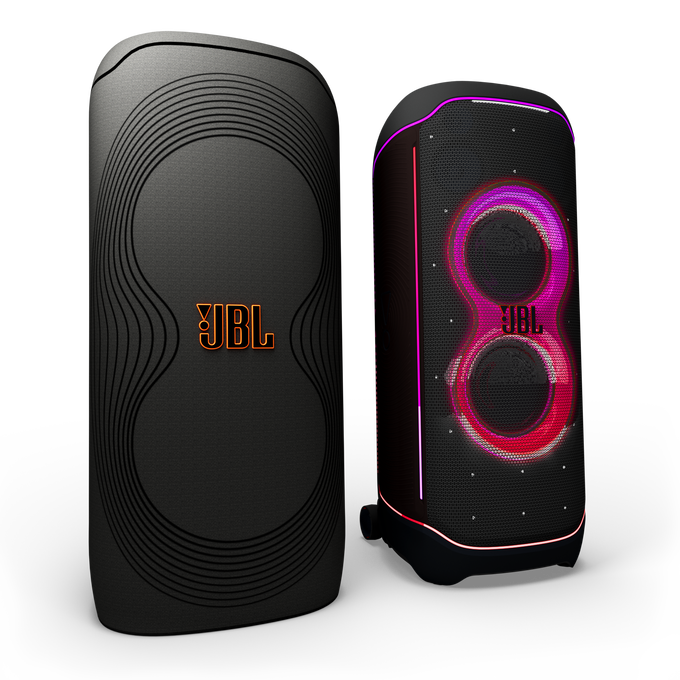 JBL PartyBox Ultimate - Black 2 - Massive party speaker with powerful sound, multi-dimensional lightshow, and splashproof design. - Hero image number null