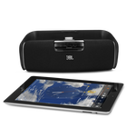 JBL OnBeat aWake - Black - Wireless Bluetooth Speaker Dock for iPod/iPad/iPhone - Hero