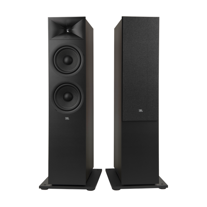Stage 280F - Espresso - 2.5-Way Dual 8-inch (200mm) Floorstanding Loudspeaker - Hero image number null