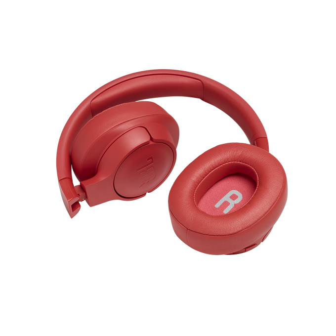 JBL Tune 750BTNC - Coral Orange - Wireless Over-Ear ANC Headphones - Detailshot 3 image number null