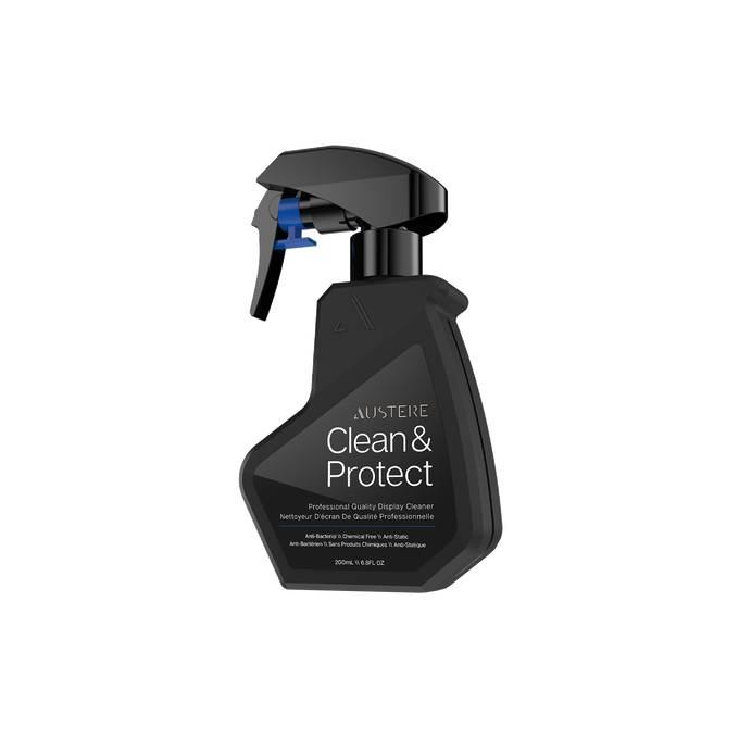 Austere III Series Clean & Protect with Dual-Sided Cloth - Black - Austere III series 200mL aDesign Clean & Protect with polish cloth - Hero image number null