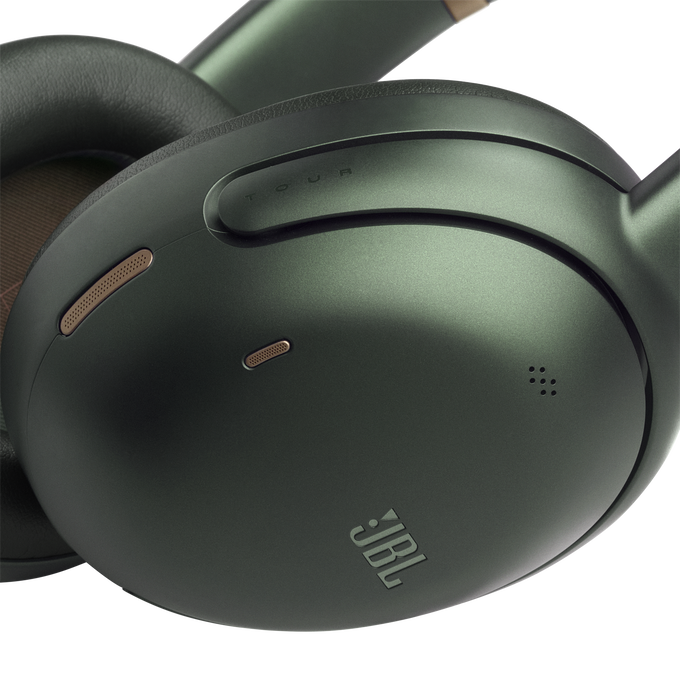 JBL Tour One M3 Smart Tx - Green - Wireless over-ear Noise Cancelling headphones with JBL Smart Tx - Detailshot 1 image number null