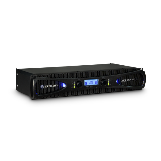 XLS 2002 - Black - Two-channel, 650W @ 4Ω power amplifier - Hero image number null
