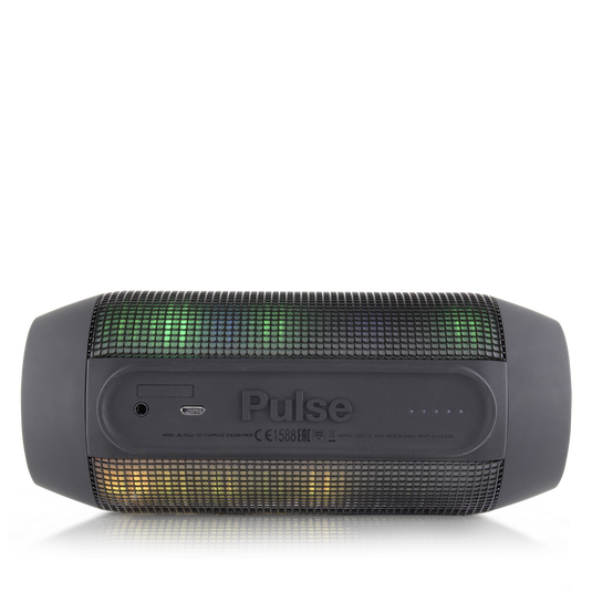 JBL Pulse - Black - Wireless speaker with 10-hour battery, Bluetooth and custom LED light show. - Back image number null