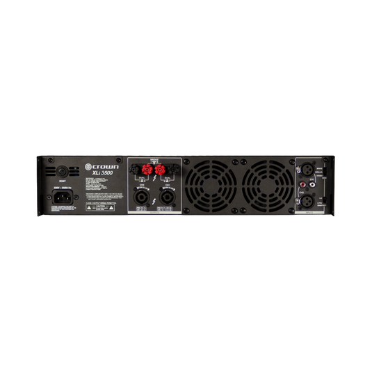 XLi 3500 - Grey - Two-channel, 1350W @ 4Ω power amplifier - Back image number null
