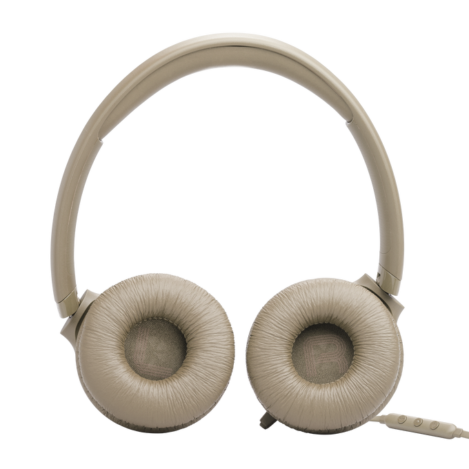 JBL Tune 530C - Beige - Wired on-ear headphones - Left image number null