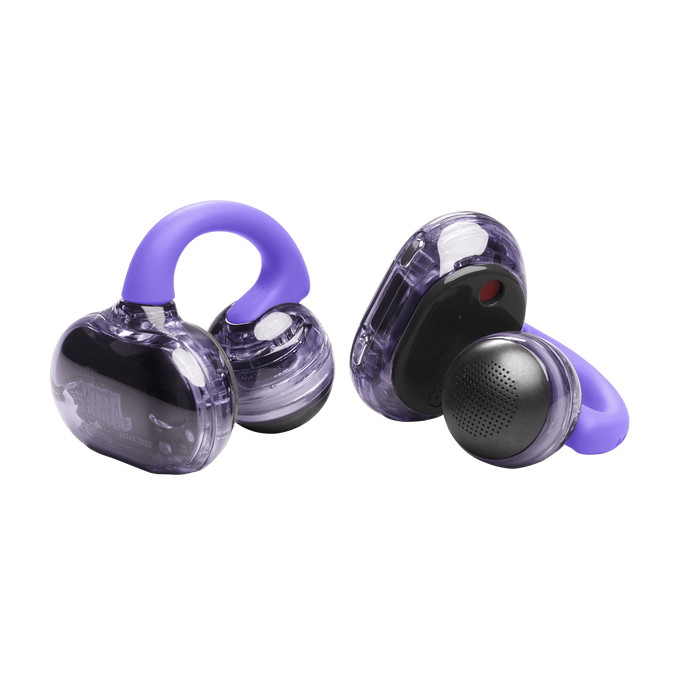 JBL Soundgear Clips - Purple - True wireless open-ear headphones - Front image number null