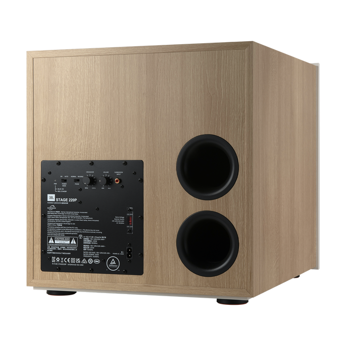 Stage 220P - Latte - 12-inch (300mm) 500W Powered Subwoofer - Detailshot 6 image number null