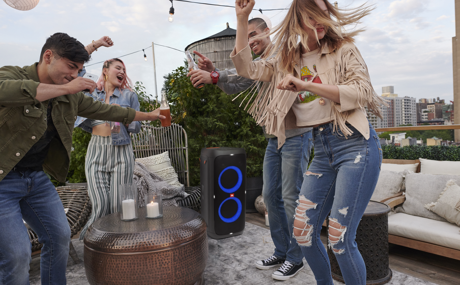 JBL Partybox 310 | Portable party speaker with dazzling