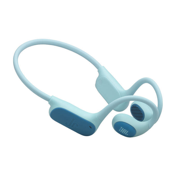 JBL Junior Free - Teal - Wireless open-ear kids headphone - Hero image number null
