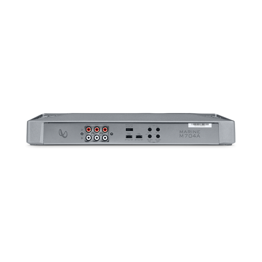 Infinity Marine M704A - Silver - Multi-element high-performance, 4-channel amplifier - Back image number null