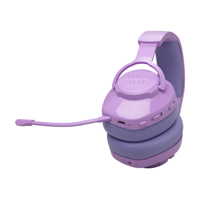 JBL Quantum 360 Wireless - Purple - Wireless over-ear gaming headset with surround sound and detachable mic - Detailshot 5 image number null
