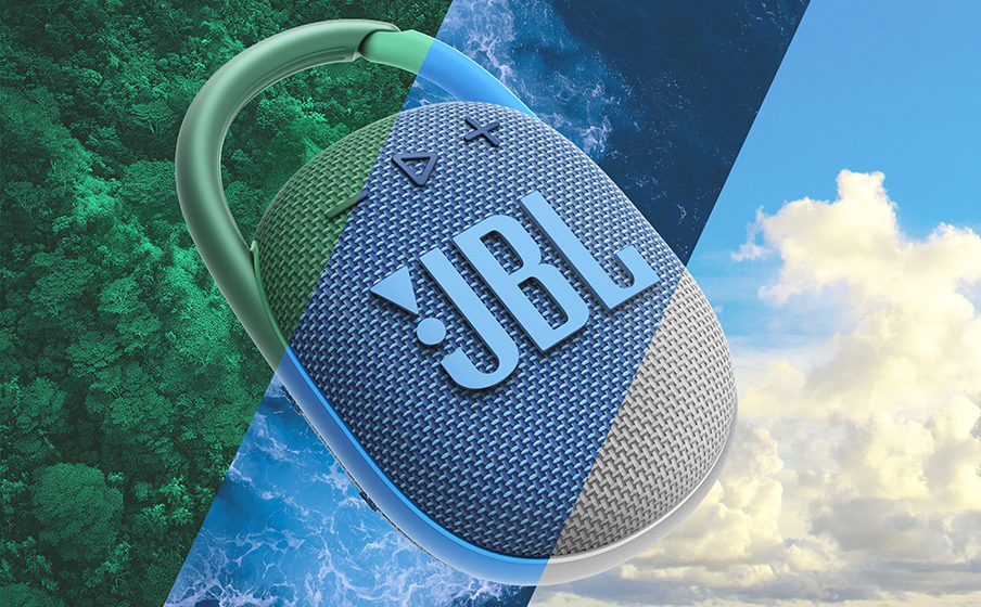 4 Waterproof Speaker Ultra-portable Clip | JBL Eco