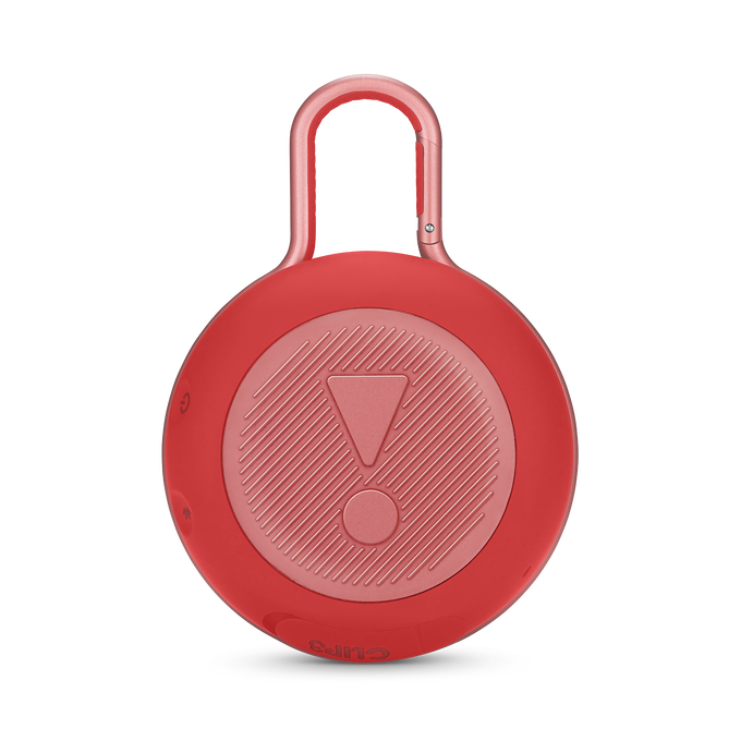 JBL Clip 3 - Fiesta Red - Portable Bluetooth&reg; speaker - Back image number null