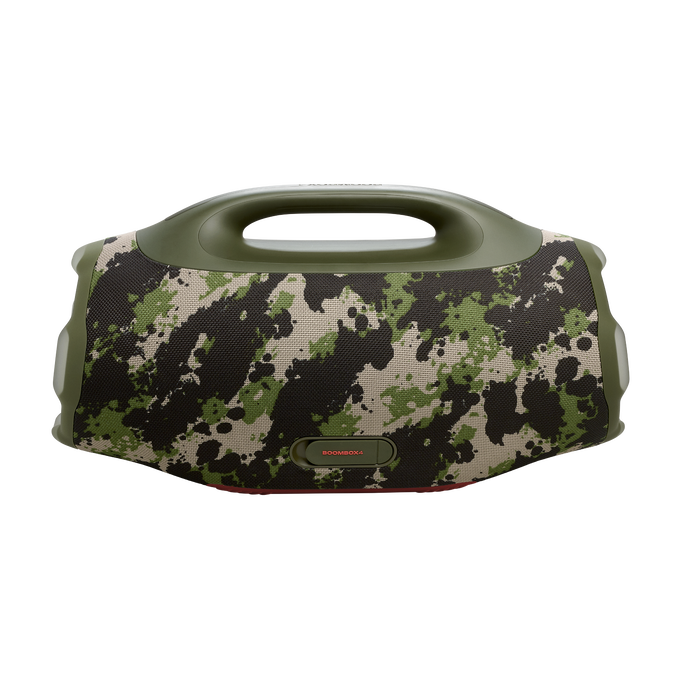 JBL Boombox 4 - Squad - Most powerful JBL portable waterproof speaker with massive JBL Pro Sound - Back image number null