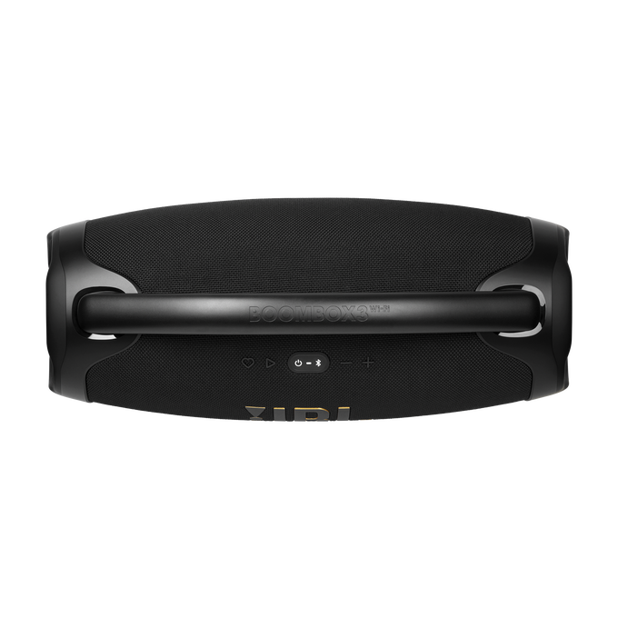 JBL Boombox 3 Wi-Fi - Black - Powerful Wi-Fi and Bluetooth portable speaker - Top image number null