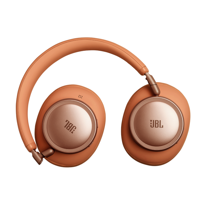 JBL Live 780NC - Orange - Wireless over-ear Noise Cancelling headphones - Left image number null