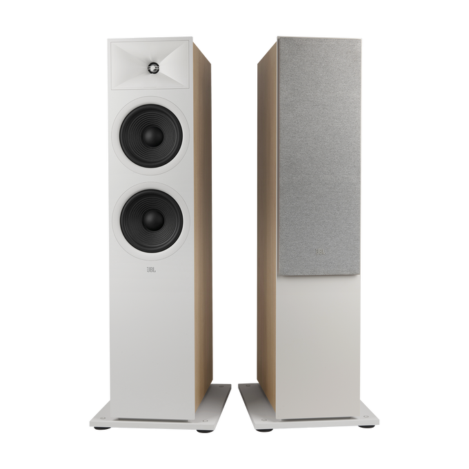 Stage 280F - Latte - 2.5-Way Dual 8-inch (200mm) Floorstanding Loudspeaker - Hero image number null