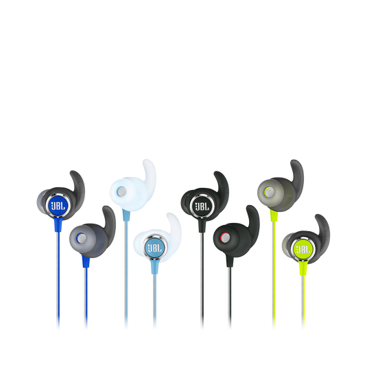 JBL REFLECT MINI 2 - Black - Lightweight Wireless Sport Headphones - Detailshot 3 image number null