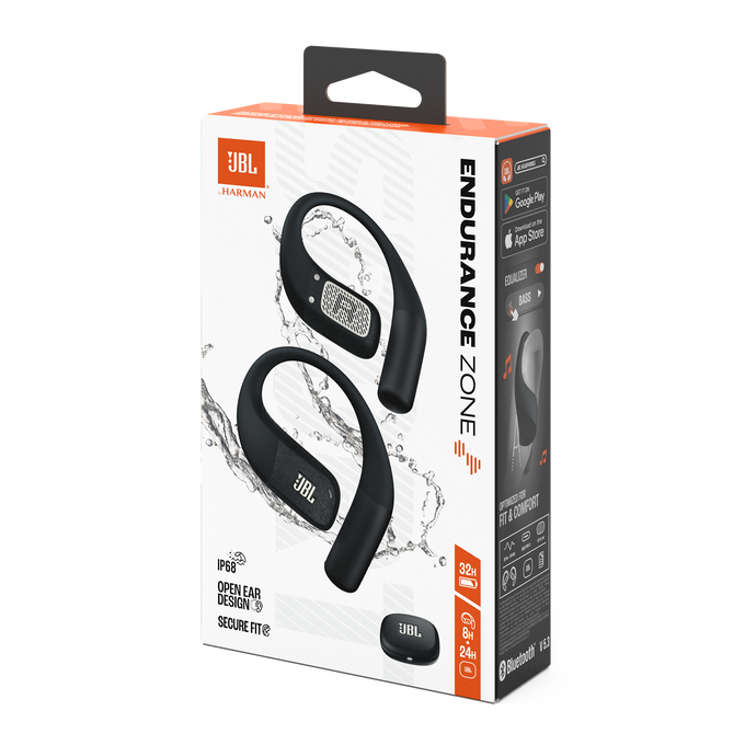 JBL Endurance Zone - Black / Gray - True Wireless open-ear sport headphones - Detailshot 15 image number null