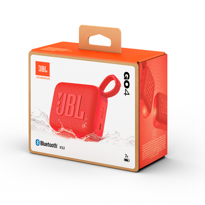 JBL Go 4 - Red - Ultra-Portable Bluetooth Speaker - Detailshot 7 image number null