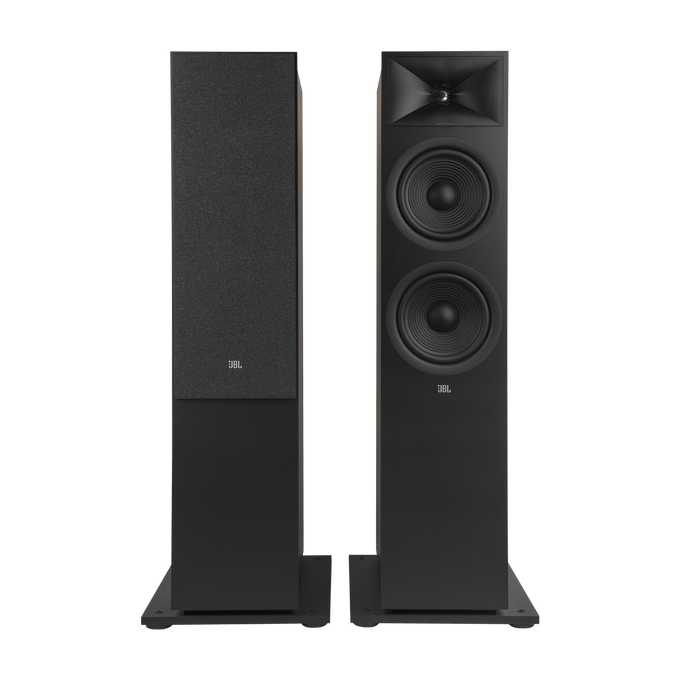 Stage 280F - Espresso - 2.5-Way Dual 8-inch (200mm) Floorstanding Loudspeaker - Detailshot 1 image number null