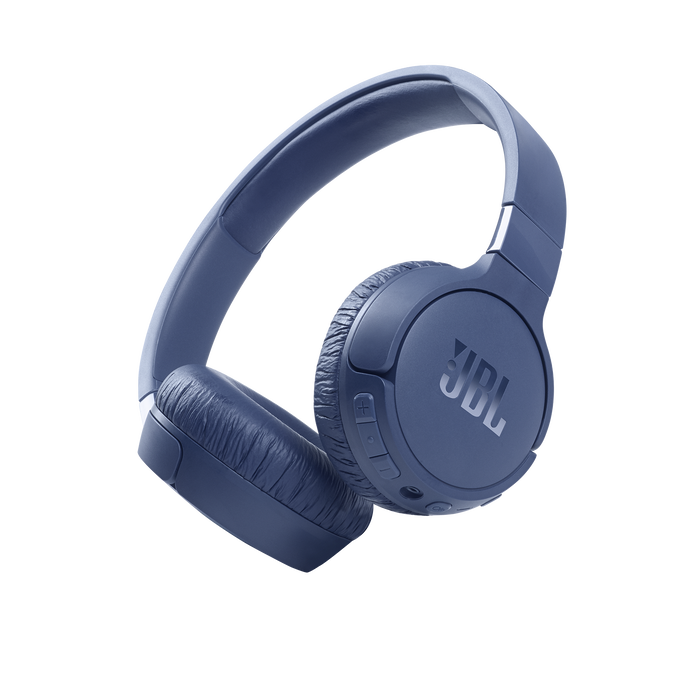 JBL Tune 660NC - Blue - Wireless, on-ear, active noise-cancelling headphones. - Hero image number null