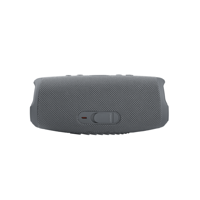 JBL Charge 5 - Grey - Portable Waterproof Speaker with Powerbank - Back image number null