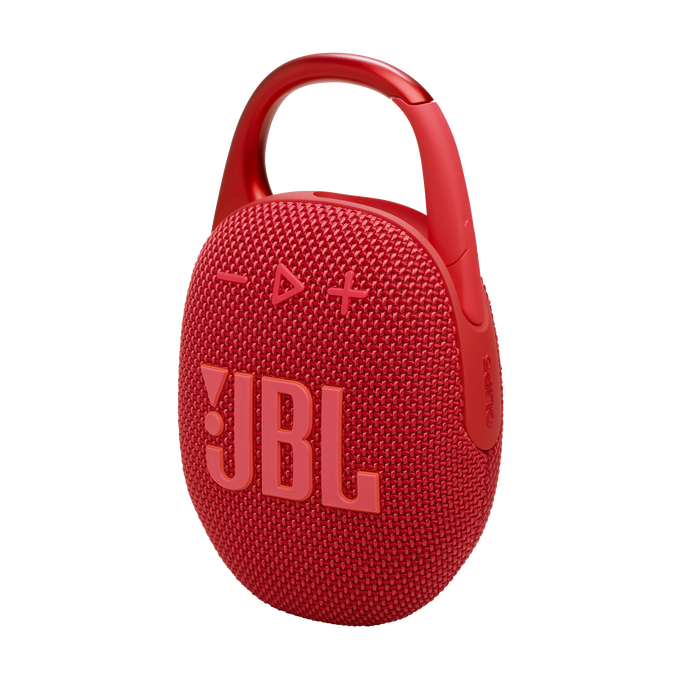 JBL Clip 5 - Red - Ultra-portable waterproof speaker - Detailshot 1 image number null