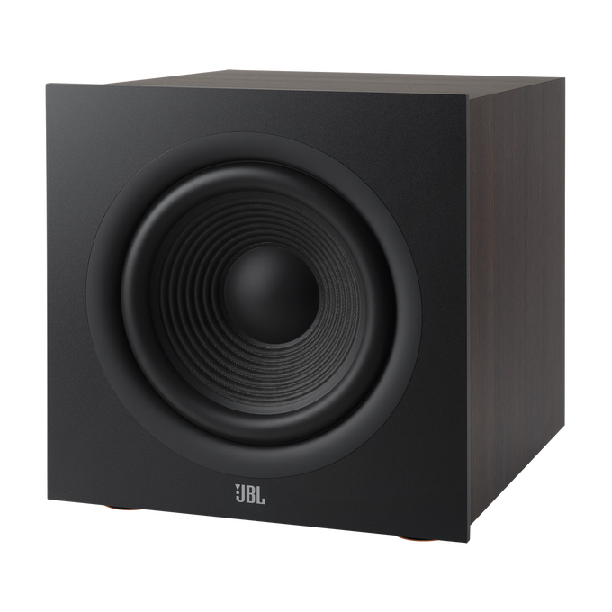 Stage 200P - Espresso - 10-inch (250mm) 300W Powered Subwoofer - Detailshot 1 image number null