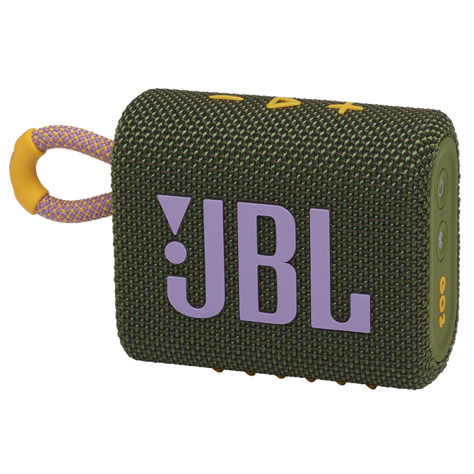 JBL Go 3 - Green - Portable Waterproof Speaker - Hero image number null