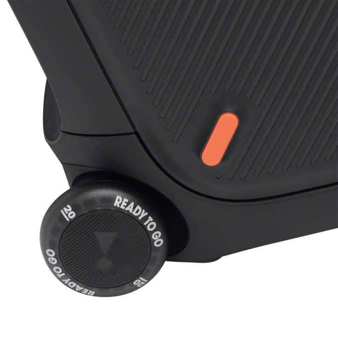 JBL Partybox 310 - Black - Portable party speaker with dazzling lights and powerful JBL Pro Sound - Detailshot 5 image number null