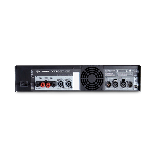 XTi 2002 - Grey - Two-channel, 800W @ 4Ω power amplifier - Back image number null