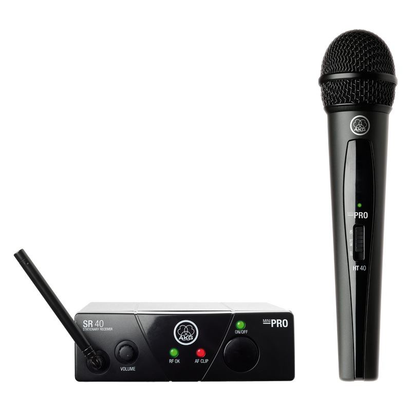 WMS40 Mini Single Vocal Set - Black - Wireless microphone system - Hero image number null