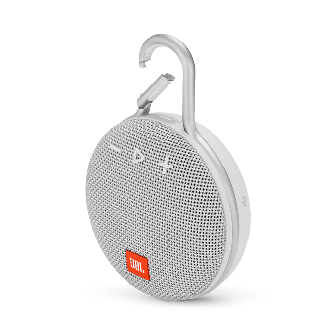 JBL Clip 3 - Steel White - Portable Bluetooth&reg; speaker - Hero image number null