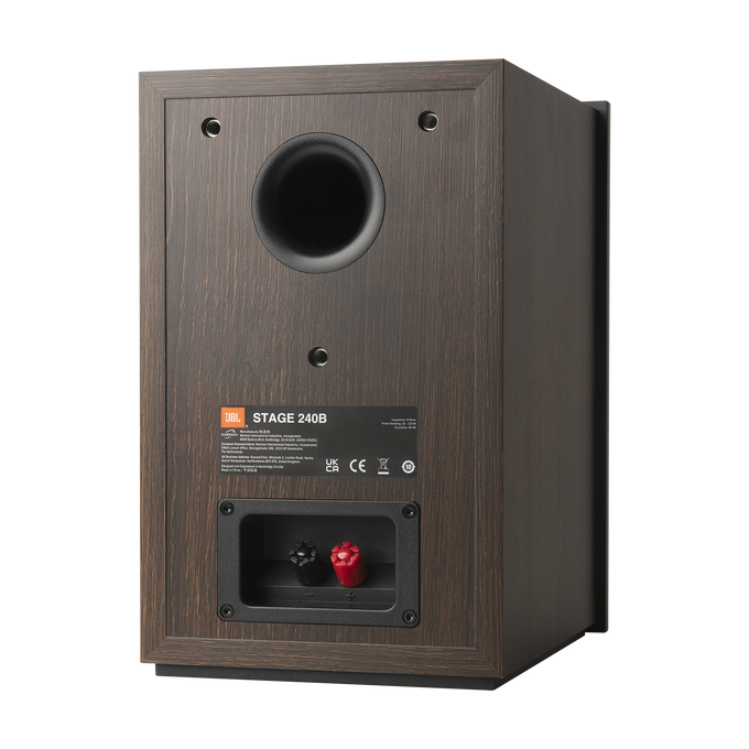 Stage 240B - Espresso - 2-Way 4.5-inch (114mm) Bookshelf Loudspeaker - Pair - Detailshot 6 image number null