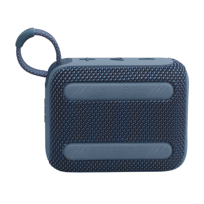 JBL Go 4 - Blue - Ultra-Portable Bluetooth Speaker - Back image number null