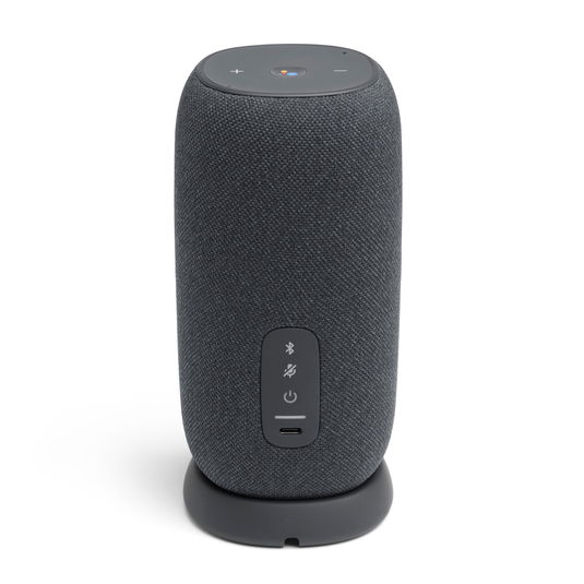 JBL Link Portable - Grey - Portable Wi-Fi Speaker - Back image number null