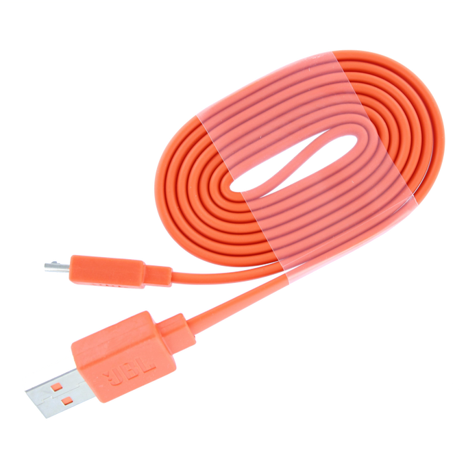JBL USB Type-B charging cable for Flip 2/3/4, Charge 2/3, Pulse 3 - Orange - USB charging cable - Hero image number null