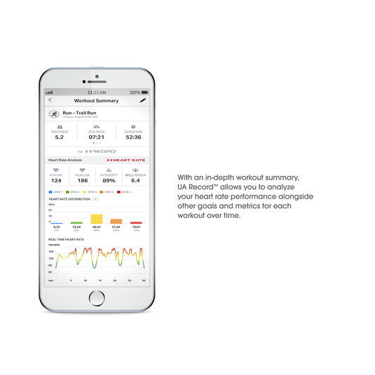 Under armour heart rate monitor app hot sale