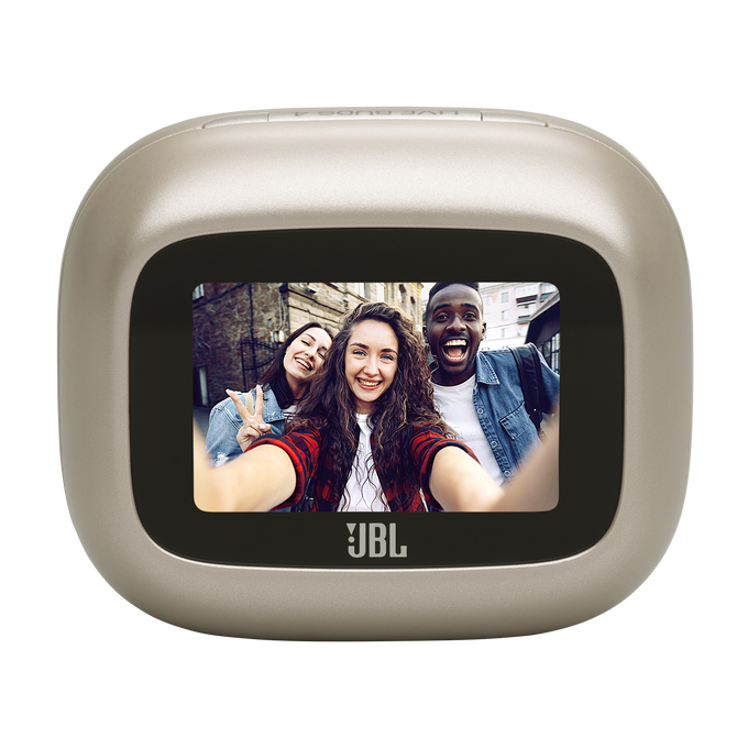 JBL Live Buds 4 - Sand - True wireless Noise Cancelling earbuds - Right image number null