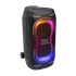 JBL PartyBox 330 - Black - Portable party speaker with JBL legendary sound, futuristic lighting, a telescopic handle and wide wheels. - Hero