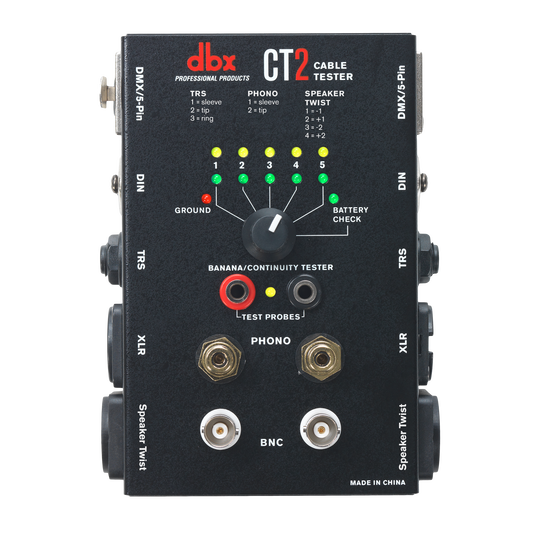 CT2 - Black - Cable Tester - Front image number null